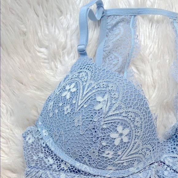 MYSTIQUE INTERNATIONAL BRA BLUE COLOR SIZE M - Picture 5 of 9